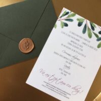 Confectionare invitatii