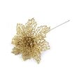 740567 - Craciunita decorativa cu sclipici,13 cm - STKL