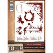 TXT-ST-SPLAT - Set 7 stampile cauciuc - Splats and Stains - Crafters Companion