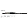 Pensule sintetice seria 498 CASANEO Wash Brush - Da Vinci