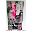 KSH25 - Sablon 44x60cm - Stamperia - one day while