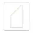 A - 657615 Cutter Bigz - Trapezoid, 6.35 x 11.43 cm Unfinished - Sizzix