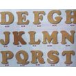 Litere lemn - 12 cm. h. - Stamperia