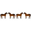 KSE139 - Sablon 60x7cm - Horses - Stamperia