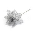 740567 - Craciunita decorativa cu sclipici,13 cm - STKL