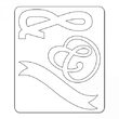 G - 658332 Cutter Sizlits Large - Ampersands & Banner - Sizzix