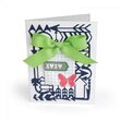 10 - 660105 Cutter Thinlits TAIE SI EMBOSEAZA - Card Front, Arrows - Sizzix