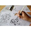 Bloc pentru scris Hand Lettering 170 gr/mp, 25 coli - Hahnemuhle