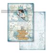 SBBPC02 - Set 24 coli scrapbooking 11,4 x 16,5 cm - BLUE STARS COLLECTION - Stamperia