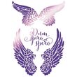 KSG317 - Sablon 21x29.7 - Wings - Stamperia