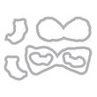 15 - 658421 - Set 6 cuttere Framelits + 6 stampile - Garden Fairy Accessories