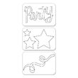 19 - 658034 - Set 3 cuttere medii - Party - Sizzix