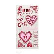 NAK16 - Stickere din folie rosie - Love - DP CRAFT