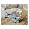 DIAK-007 Stea plastic transparent 8 cm - DP CRAFT