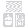 17 - 659748 Set 3 cuttere Thinlits - Birthday 2 - Sizzix