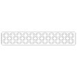 26 - 658787 Cutter Sizzlits banda - Label Trellis by Karen Burniston - Sizzix