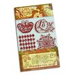Kit stampile silicon - Stamperia -WTK014 , Love