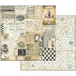SBBL34 - Bloc 10 coli scrapbooking cu 2 fete, 30.5x30.5cm, 170gr. - Alkimia - Stamperia