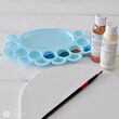 Paleta plastic pt. pictura - diferite culori - DP CRAFT