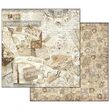 SBBL32 - Bloc 10 coli scrapbooking cu 2 fete, 30.5x30.5cm, 170gr. - Old lace collection - Stamperia