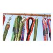 35045 - Set 2 sfori pentru impletit multicolora/roz + 2 catarame plastic - PARACORD Hotex