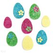 DPNB-025 - Set 8 stickere 3D - oua cu glitter - DP CRAFT