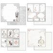 SBBL18 - Bloc 10 coli scrapbooking cu 2 fete, 30.5x30.5cm, 170gr. Wedding - Stamperia