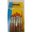 358067 - Set 6 pensule sintetice limba de pisica - ANT-CH