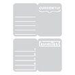 17 - 659750 Set 2 cuttere Thinlits - Journal Cards - Sizzix