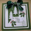 DS-HLLY Set 4 cuttere Holly - Crafters Companion