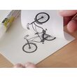 Marker pentru transfer cu varf XXL / tesit - transfer marker - Kreul