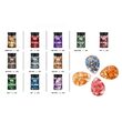 Colored foil Flakes - Fulgi de folie colorata, 1g - Pentart