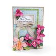 2 - 658853 - Set 9 cuttere Thinlits - Flower Bougainvillea