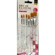 358824 - Set 6 pensule sintetice late, coada transparenta - ANT-CH