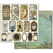 SBBL34 - Bloc 10 coli scrapbooking cu 2 fete, 30.5x30.5cm, 170gr. - Alkimia - Stamperia