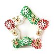 DPNB-008 Set 8 stickere 3D cu glitter Reni - DP CRAFT