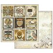 SBBL34 - Bloc 10 coli scrapbooking cu 2 fete, 30.5x30.5cm, 170gr. - Alkimia - Stamperia