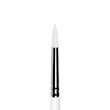 Pensula rotunda din par sintetic alb - seria 1B10W - Roubloff