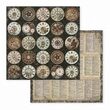 SBBL53 - Bloc 10 coli scrapbooking cu 2 fete, 30.5x30.5cm, 170gr. Stamperia