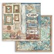 SBBS33 - Bloc 10 coli scrapbooking cu 2 fete, 20.3x20.3cm, 190gr - Atelier des Arts - Stamperia