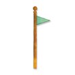 24 - 657792 Cutter Sizzlits banda - Flagpole w/Lantern & Sign - Sizzix