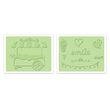 D - 658477 Set 8 cuttere Framlits si 2 placi embosare - Sweet Shoppe - Sizzix