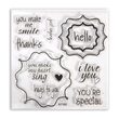 D - 657582 - Cuttere si stampile - Labels, Fancy - Sizzix - by Stephanie Bernard