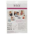 CT3A4001 Set 2 sabloane adezive A4 si o coala termocolanta cu paiete - Cashmere - Cut Cut Cut - Darwi