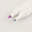 Marker cu 2 capete - 1 varf de pensula si 1 varf subtire - Spectrum Noir Illustrator