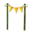 24 - 657792 Cutter Sizzlits banda - Flagpole w/Lantern & Sign - Sizzix