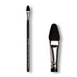 3744 Aplicator negru pentru fard Da Vinci CLASSIC
