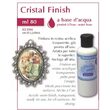 KE30M - Crystal Finish Transparent 80 ml - Lac foarte lucios - Stamperia