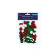 KSPO-033 Set 140 Pom-Pom diverse nuante si marimi - DP CRAFT
