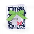10 - 660105 Cutter Thinlits TAIE SI EMBOSEAZA - Card Front, Arrows - Sizzix